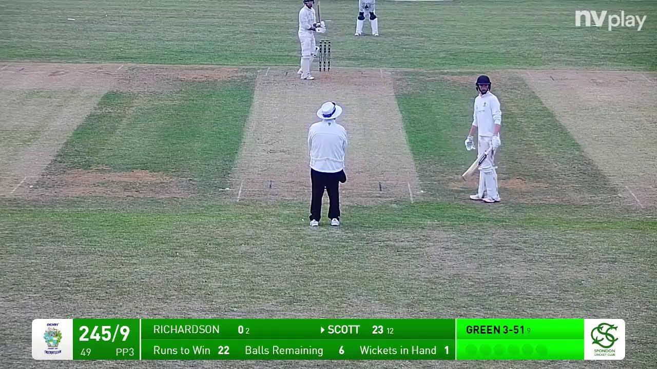 Spondon 1st XI vs. Denby 1st XI - DCCL Prem - 23/08/25