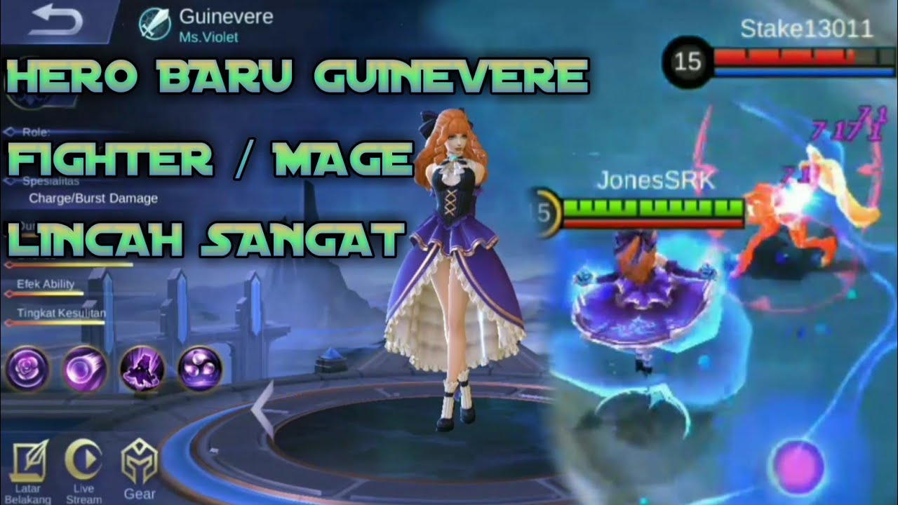 Spotlight Hero Baru Fighter/Mage Guinevere Yang Lincah - Mobile Legends Indonesia
