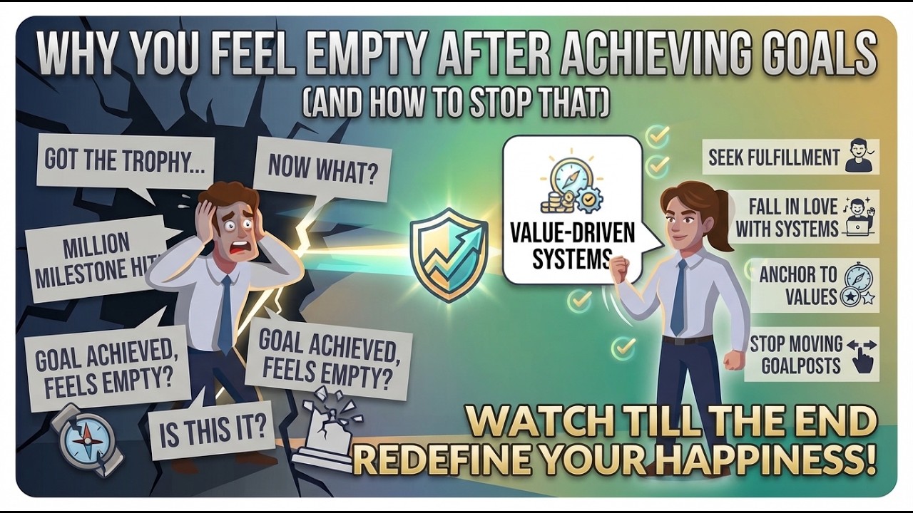 Why you Feel Empty After Achieving Goals (And How To Stop That)
