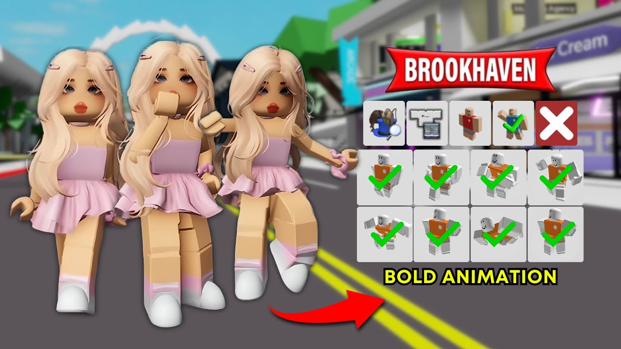🔥 SECRET ANIMATION CODES in Brookhaven! (Bold Pack Revealed!) | Roblox