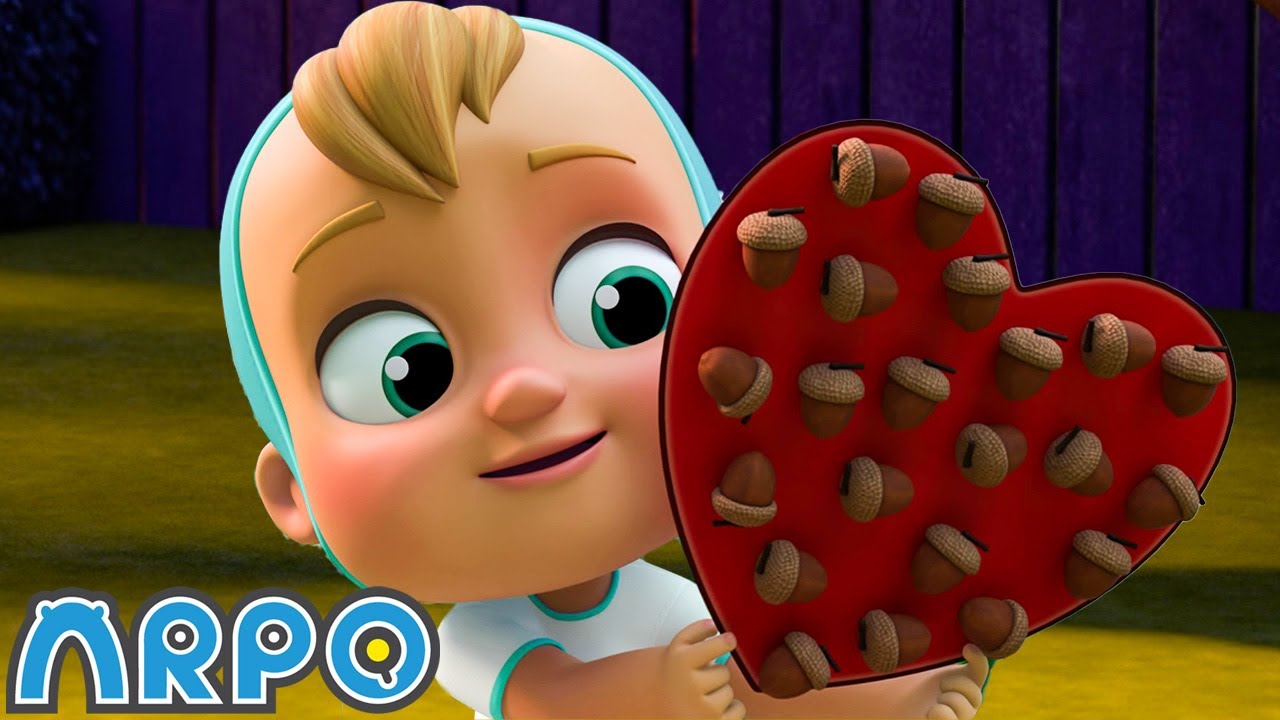 ¡Desastre en el Día de San Valentín! | El Robot ARPO🤖 Dibujos animados para niños
