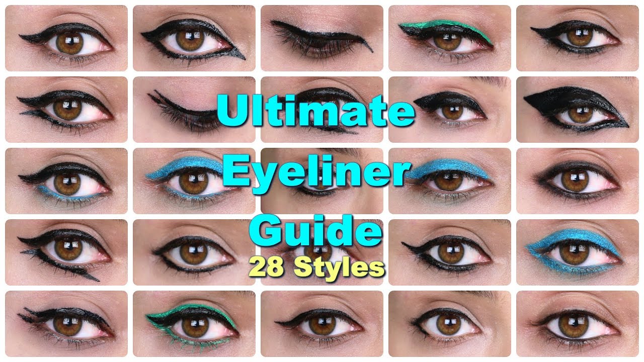 28 Eyeliner Tutorials - Ultimate Eyeliner Guide