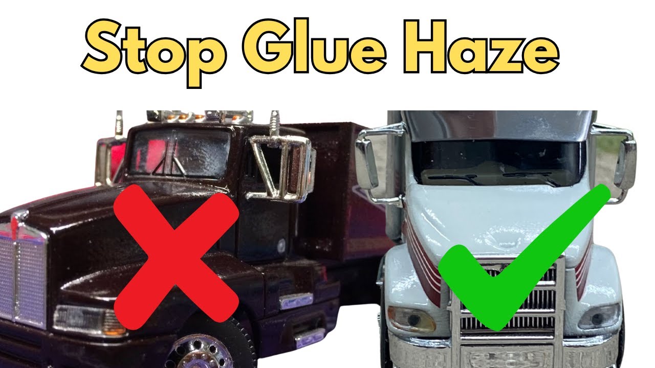 👉 Stop Glue Haze on Model Truck Windows Forever!