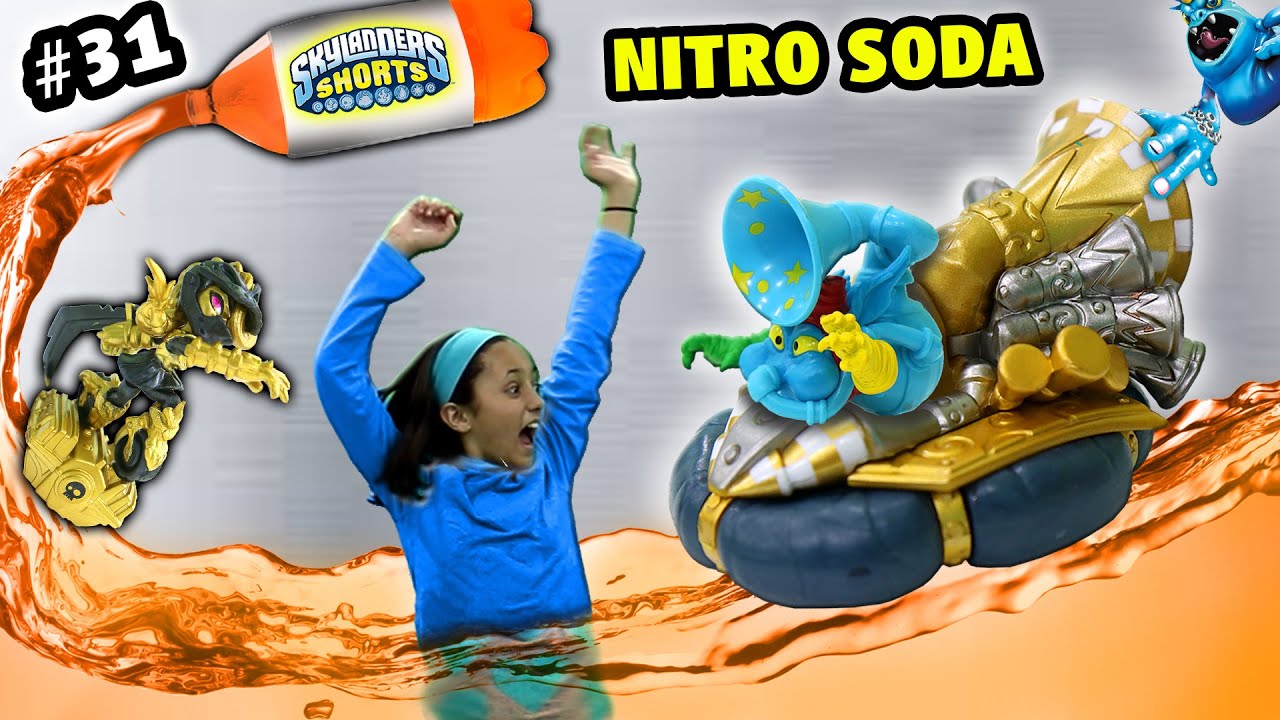 Skylanders Shorts: Episode 31 - Nitro Soda (Soda Skimming at Pop Fizz's Birthday Bash)