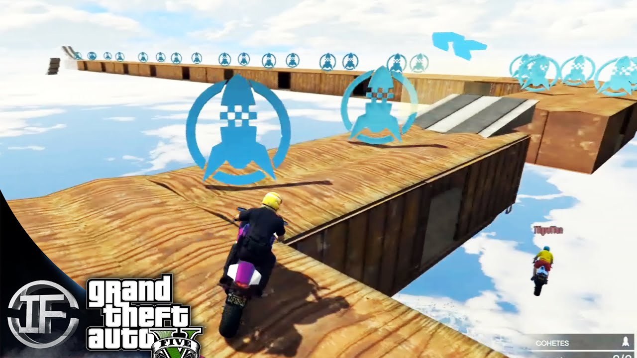 GTA V Online - LOCURA!! BRAXXTER LLORA DE RISA! - Carreras Épicas - Funny Moments - GTA 5