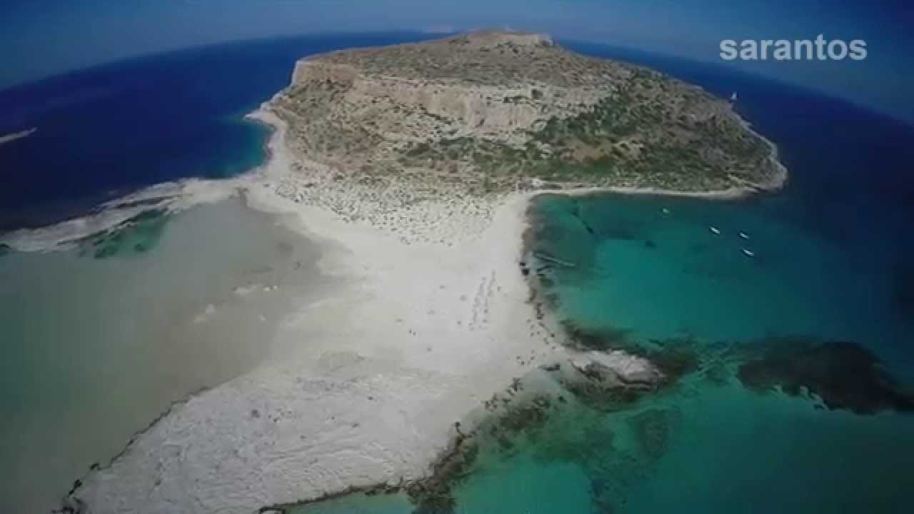 Balos Crete - Drone video - One of the most beautiful beaches of the planet!!!!