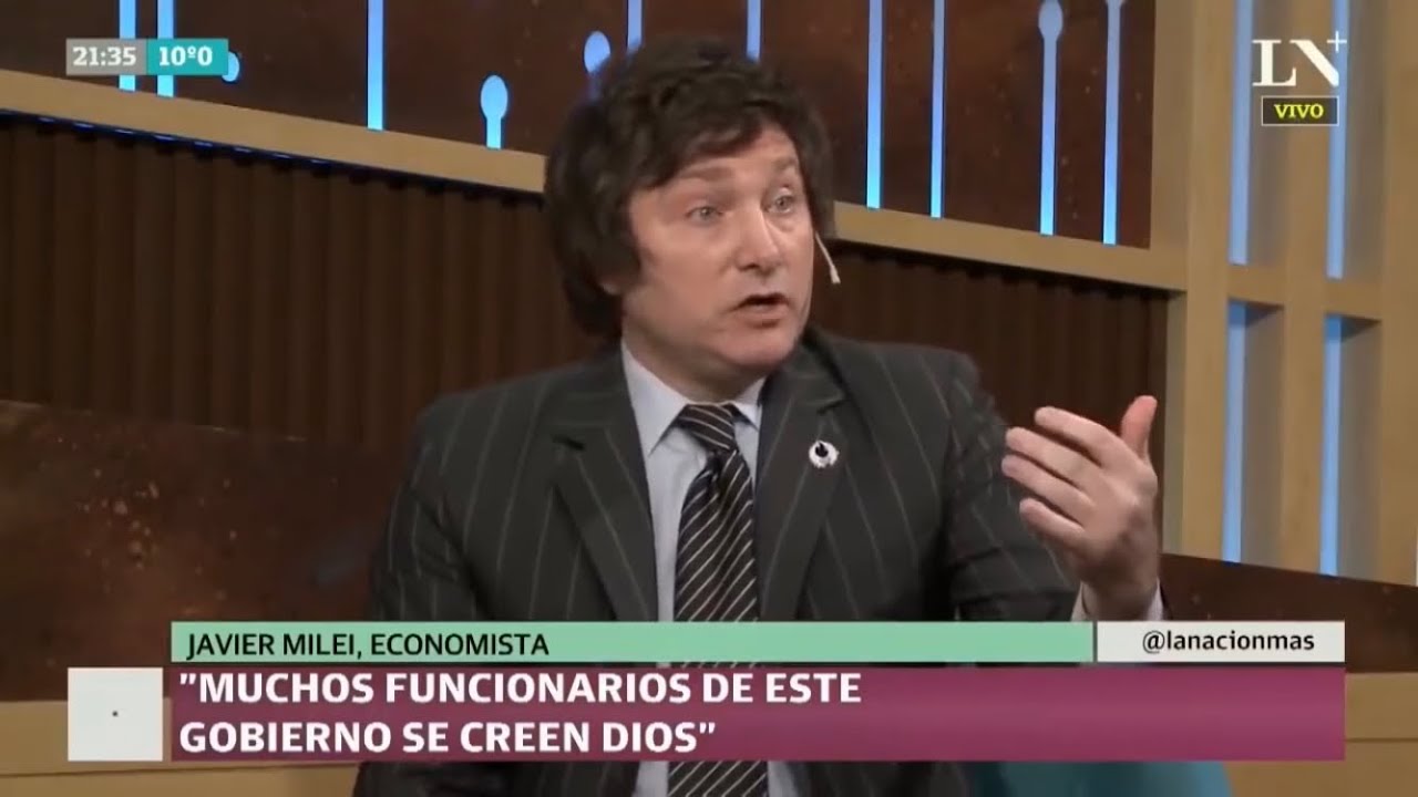 Javier Milei: “La educación pública se convirtió en un centro de adoctrinamiento marxista
