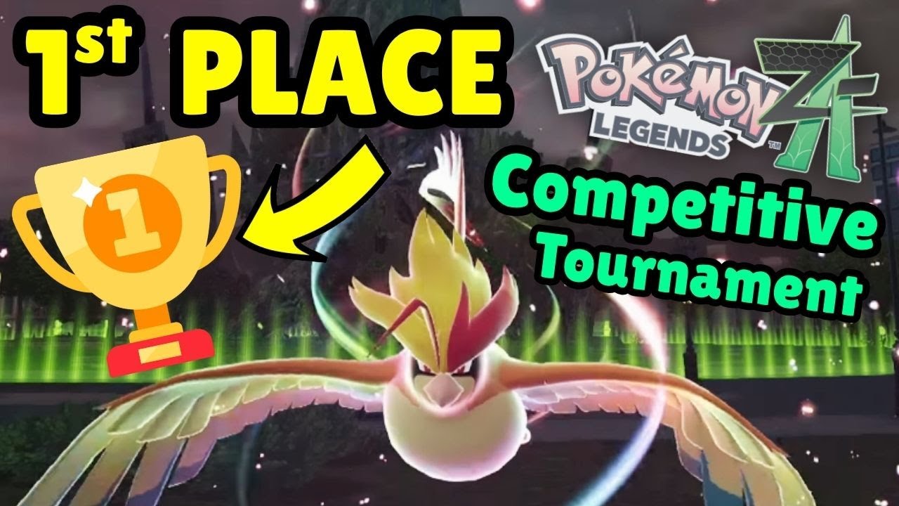 ПОБЕДИТЕ в первом турнире Pokemon Legends Z-A! Соревновательные командные сражения!