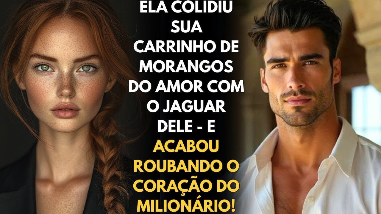 Ela colidiu seu carrinho de morangos do amor com o Jaguar dele - e acabou roubando o coração do