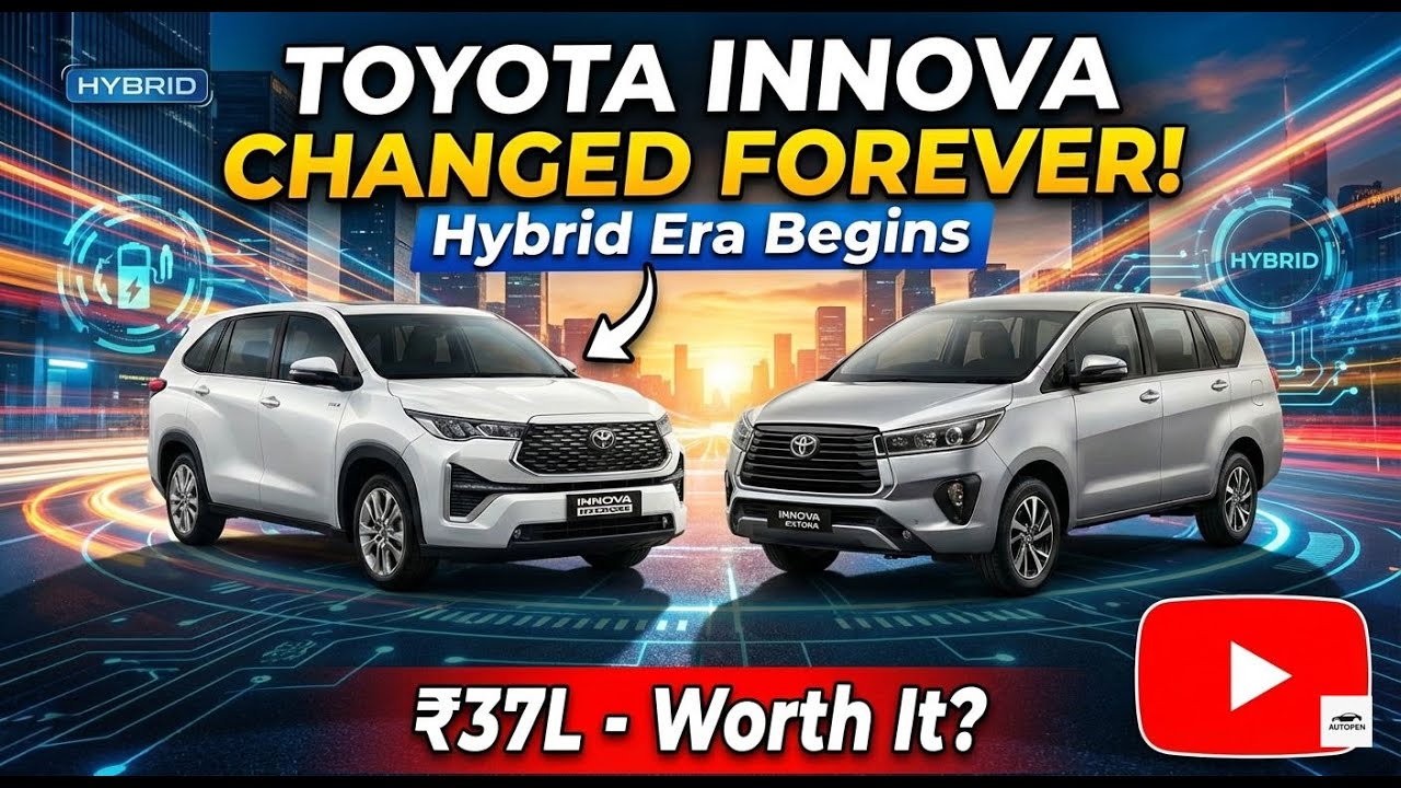 Toyota Innova Hycross Full Review vs Crysta | Why Toyota Changed India’s Favorite Car?