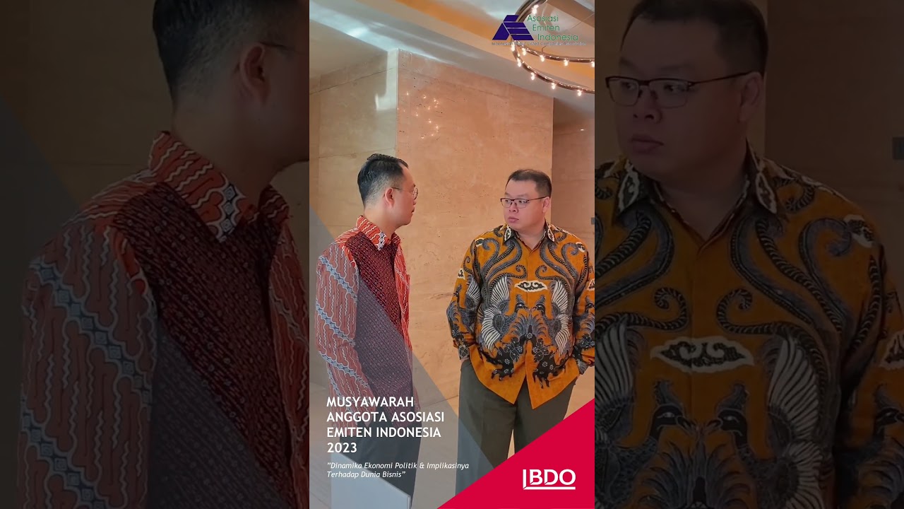 BDO in Indonesia at Musyawarah Anggota Asosiasi Emiten Indonesia 2023
