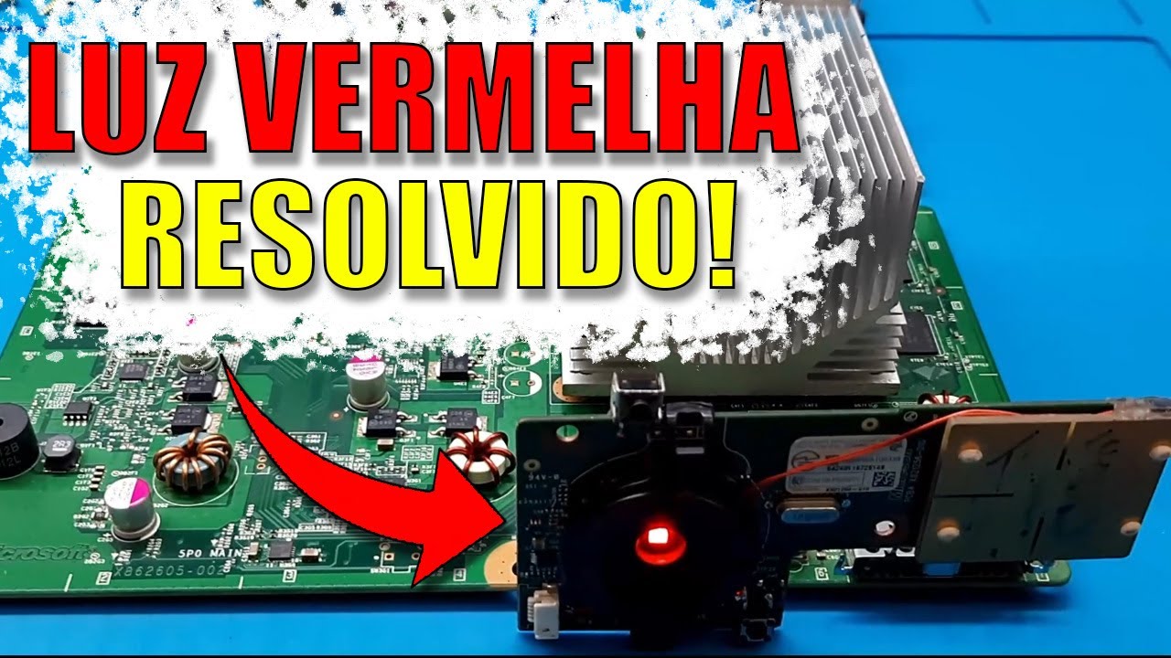 XBOX 360 LUZ VERMELHA ERRO 0033