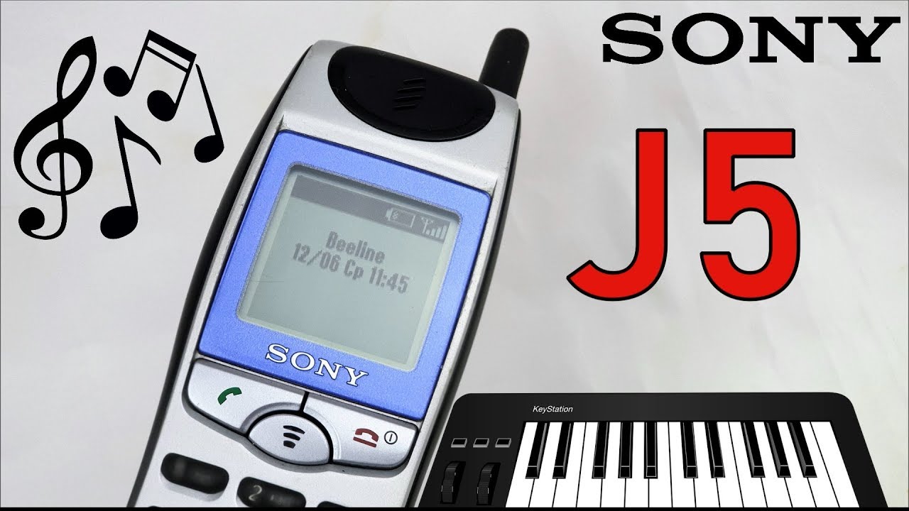 Sony CMD-J5: первый телефон с полифонией (2000) – ретроспектива