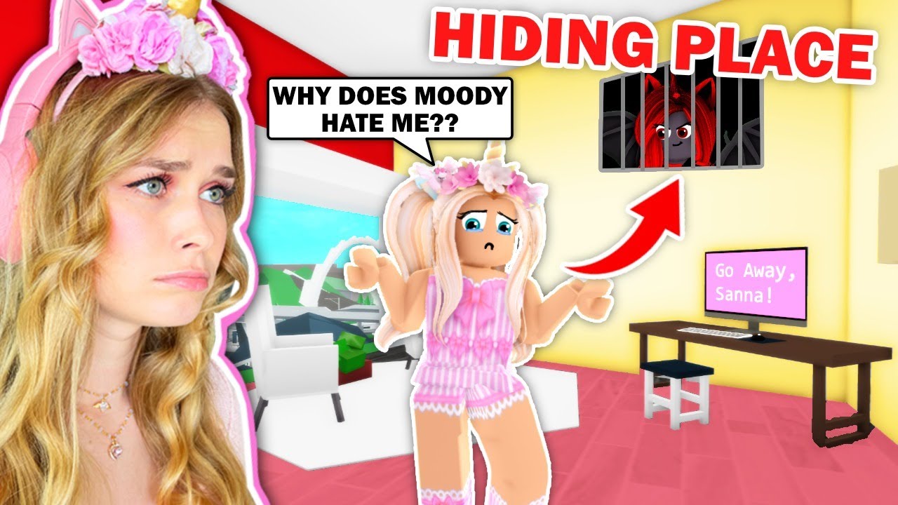 My BEST FRIEND Had A *SECRET* HIDING SPOT In Her House To HIDE FROM ME In Brookhaven! (Roblox)