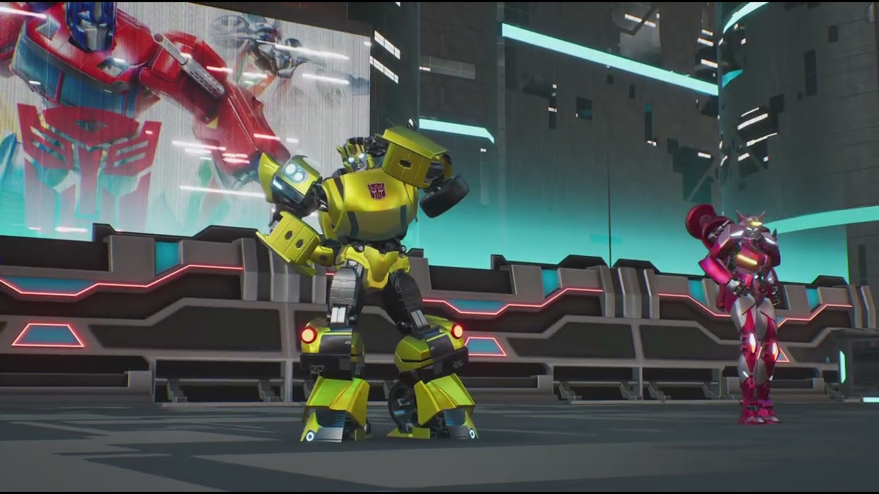 TRANSFORMERS: Galactic Trials Bumblebee gameplay.