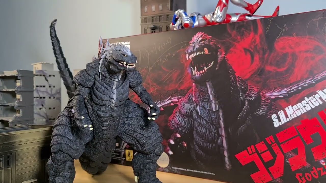 Unboxing another Big One! SH Monsterarts GODZILLA ULTIMA ( Singular point) ゴジラ