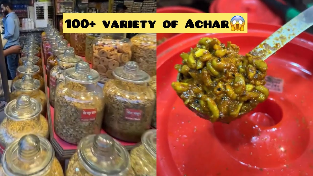 100 Type of Achar In banaras 😱