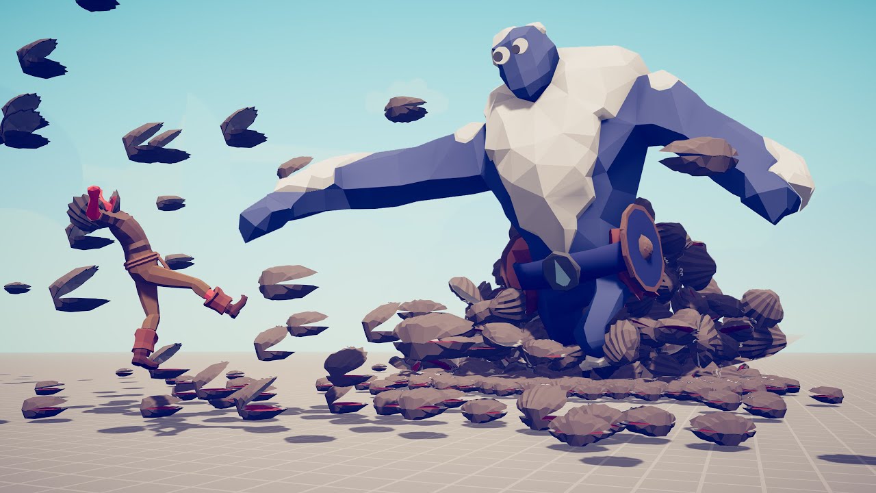 GOD CLAMS vs EVERY UNIT - Totally Accurate Battle Simulator TABS