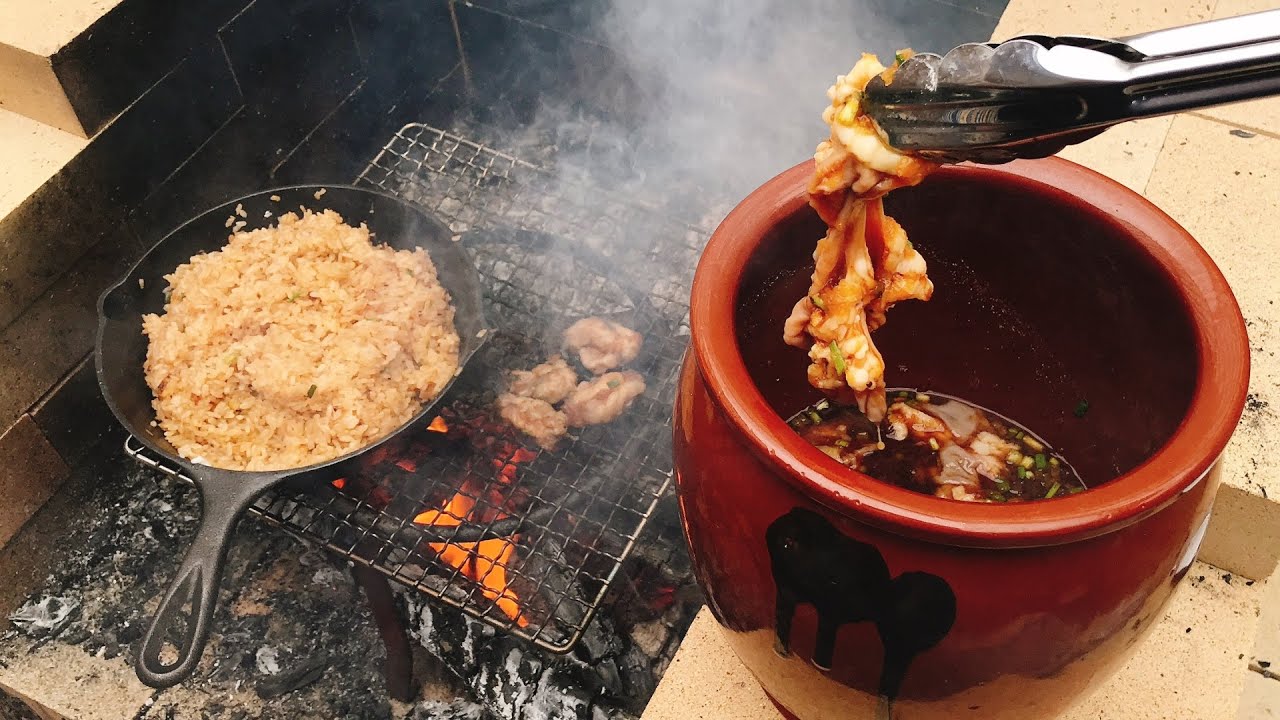 壺漬けホルモンと爆盛り壺ダレバターライスでまた飯テロやっちまった！！