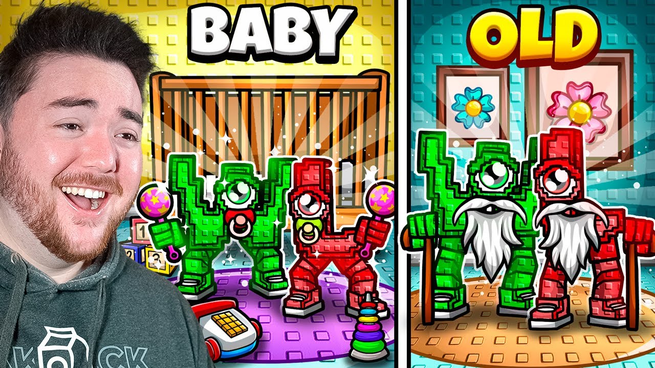 RAISE A BRAINROT GAME... (They grow up)