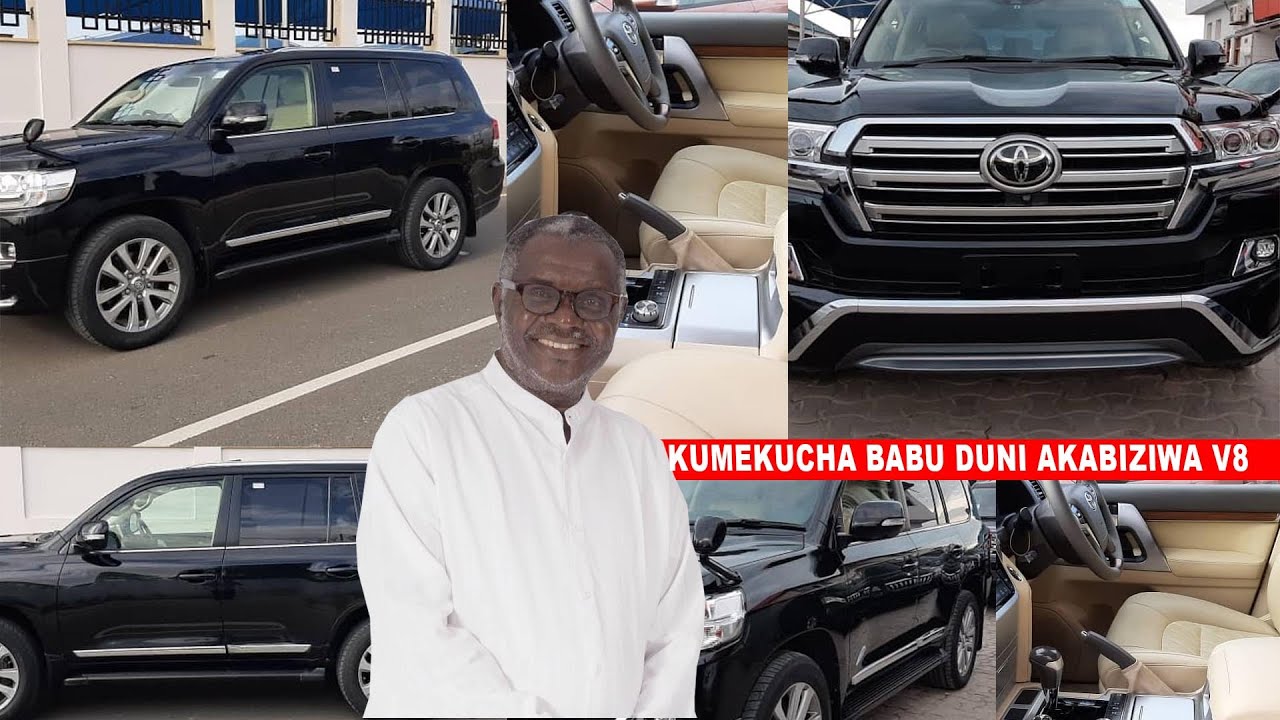 KUMEKUCHA ACT-OMO WAMKABIDHI BABU DUNI GARI LA KIFAHARI V8 AHSANTE BABU DUNI