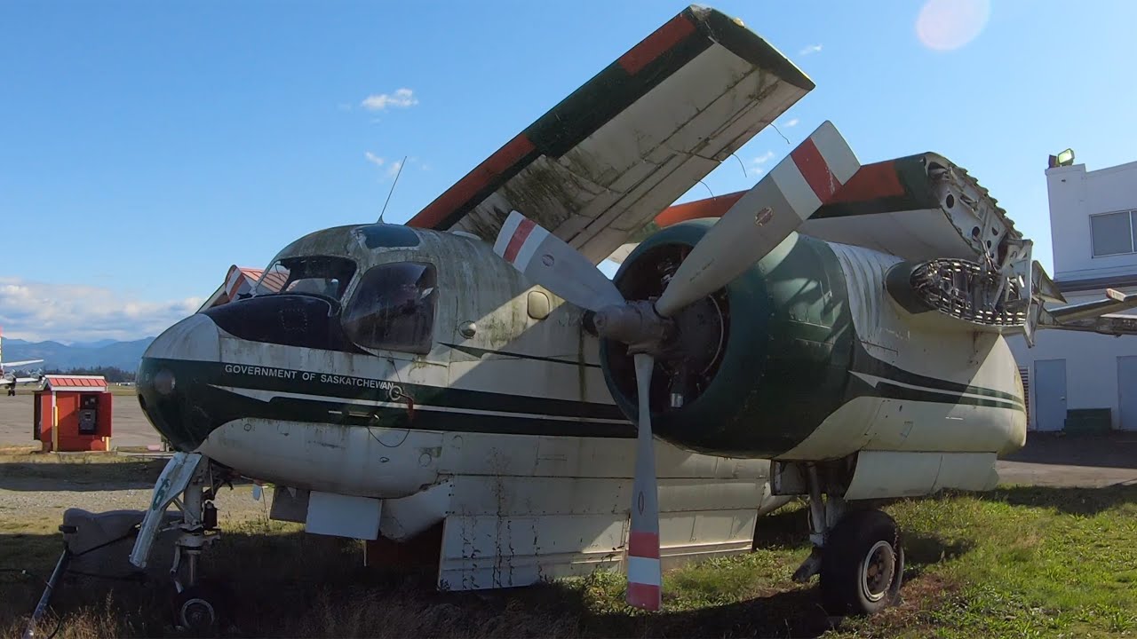 Grumman S-2 Tracker Air Tanker  - Government of Saskatchewan | WALK AROUND