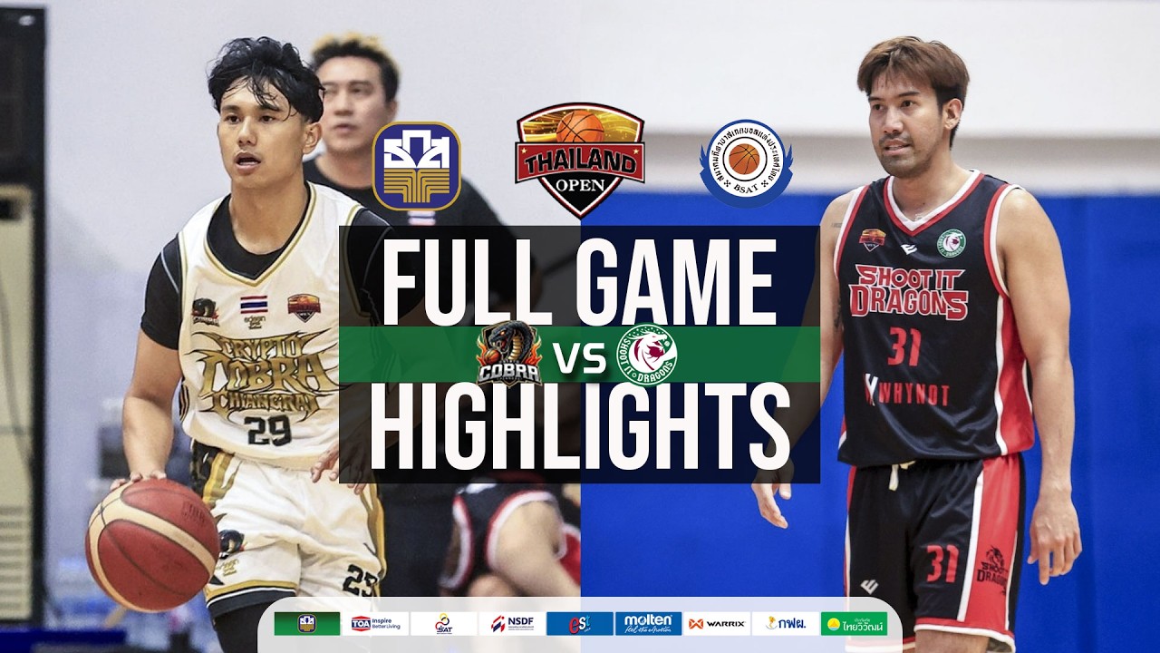 FULL HIGHLIGHT : CRYPTO COBRA CHIANGRAI v SHOOT IT DRAGONS I ธ.ก.ส. THAILAND OPEN 2026
