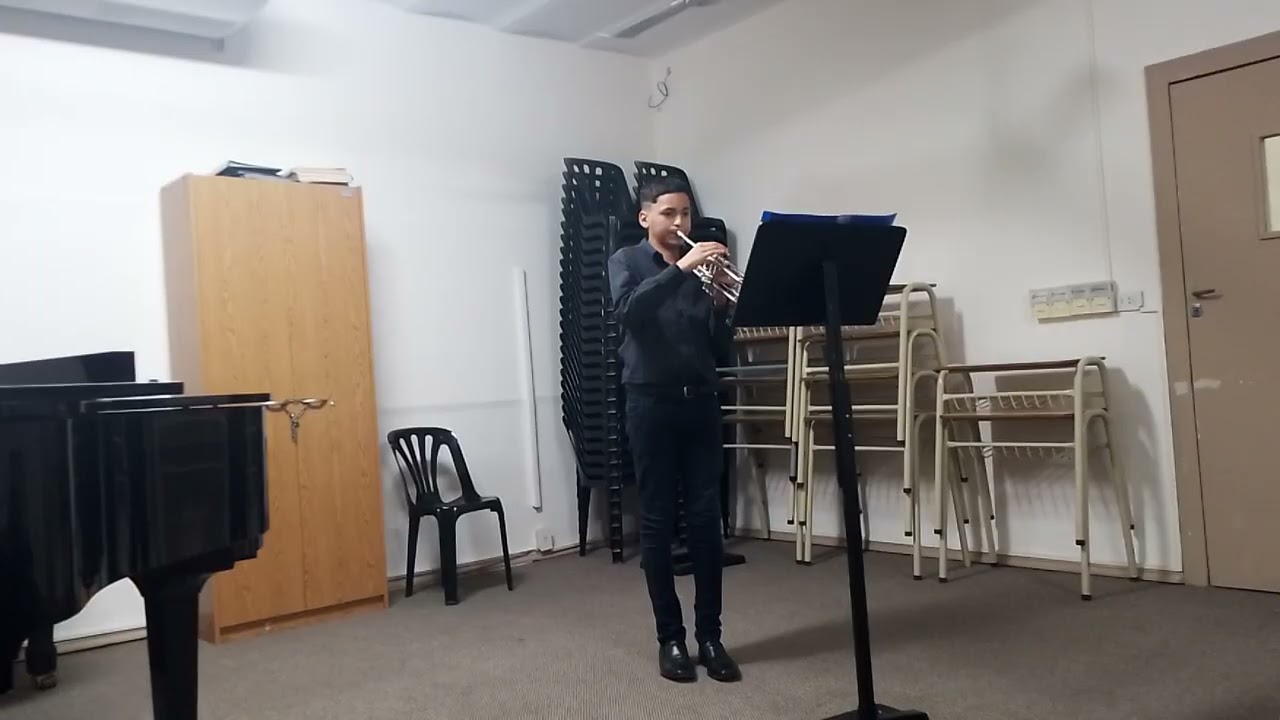 Thorvald Hansen Op. 18 Sonate pour cornet et piano 1er movimiento 09/12/25