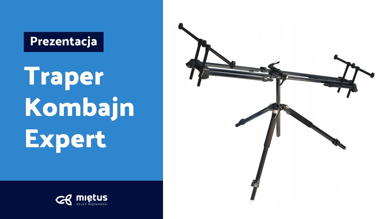 Stanowisko TRAPER Kombajn Expert (Rodpod, Tripod) | PREZENTACJA
