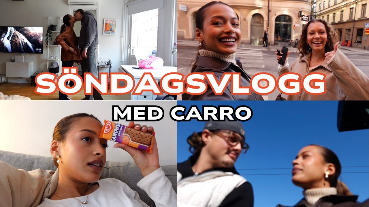 SECOND HAND SHOPPAR MED CAROLINE STERNER!!! Lång söndagsvlogg