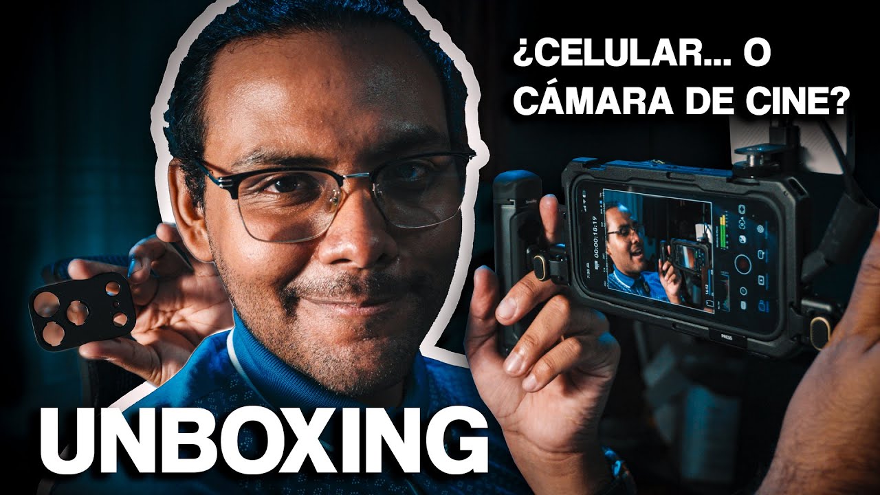 ¿CINE CON CELULAR? Unboxing: SmallRig Mobile Dual Handheld Phone Cage Kit