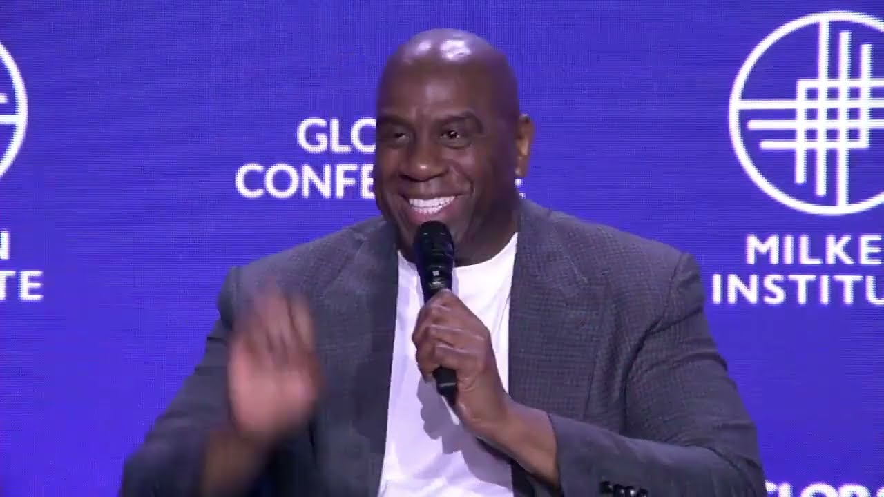 Leaders in Sports: A Conversation with Earvin “Magic” Johnson and Mark Walter | Conference 2024
