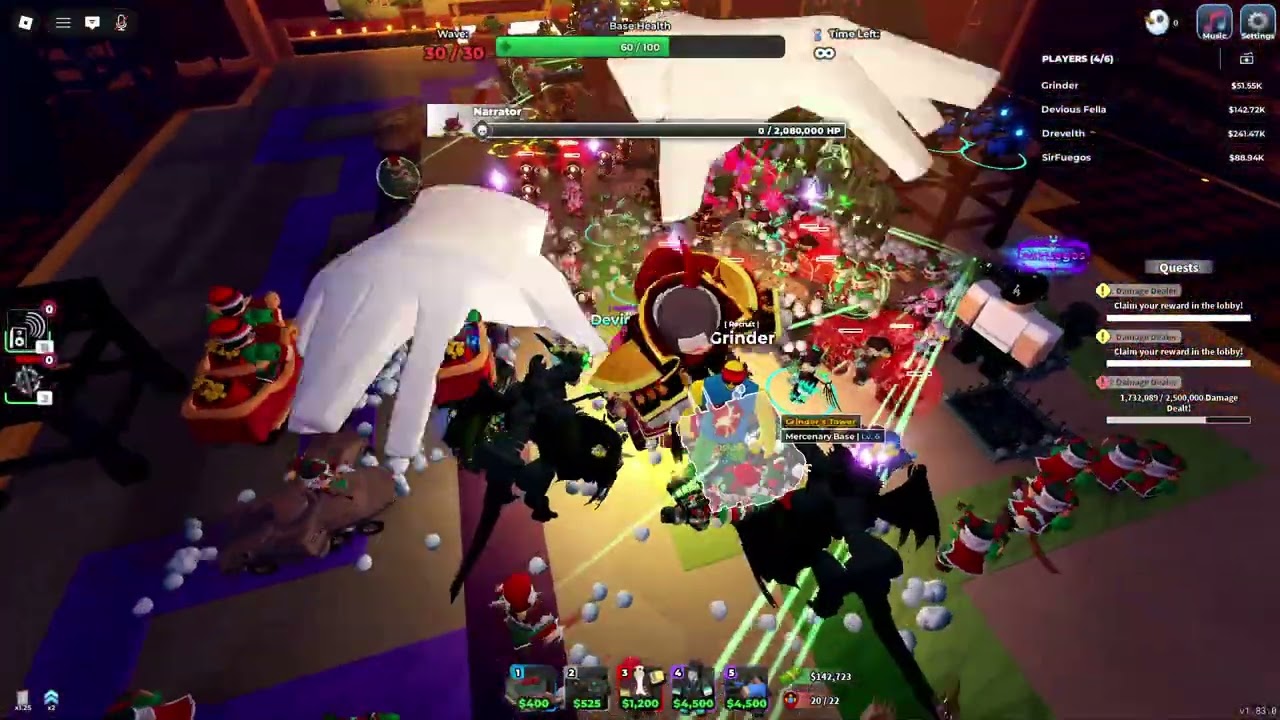 Narrator Boss Fight + Ending | TDS Christmas 2025