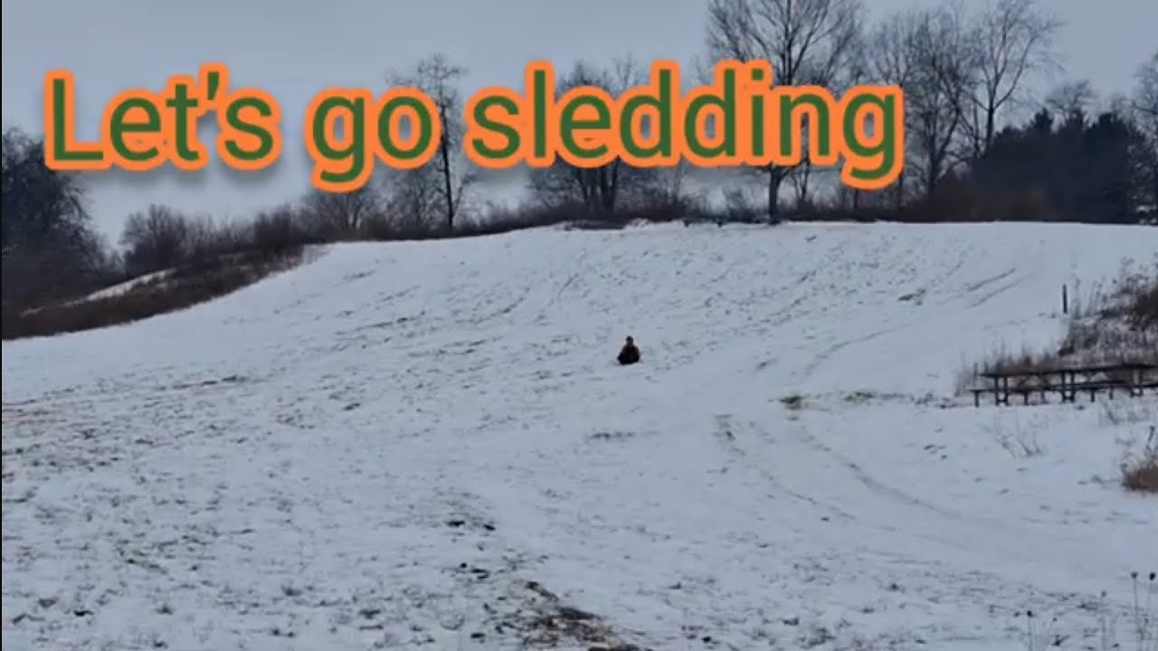 Have you gone sledding in a State Park?