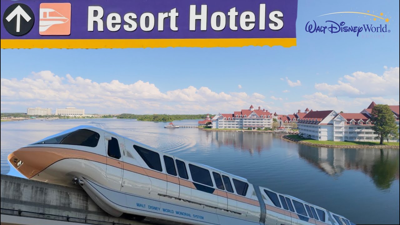 Magic Kingdom Monorail - Resort Loop - Walt Disney World Resort - Full Ride POV - 2025 - 4K