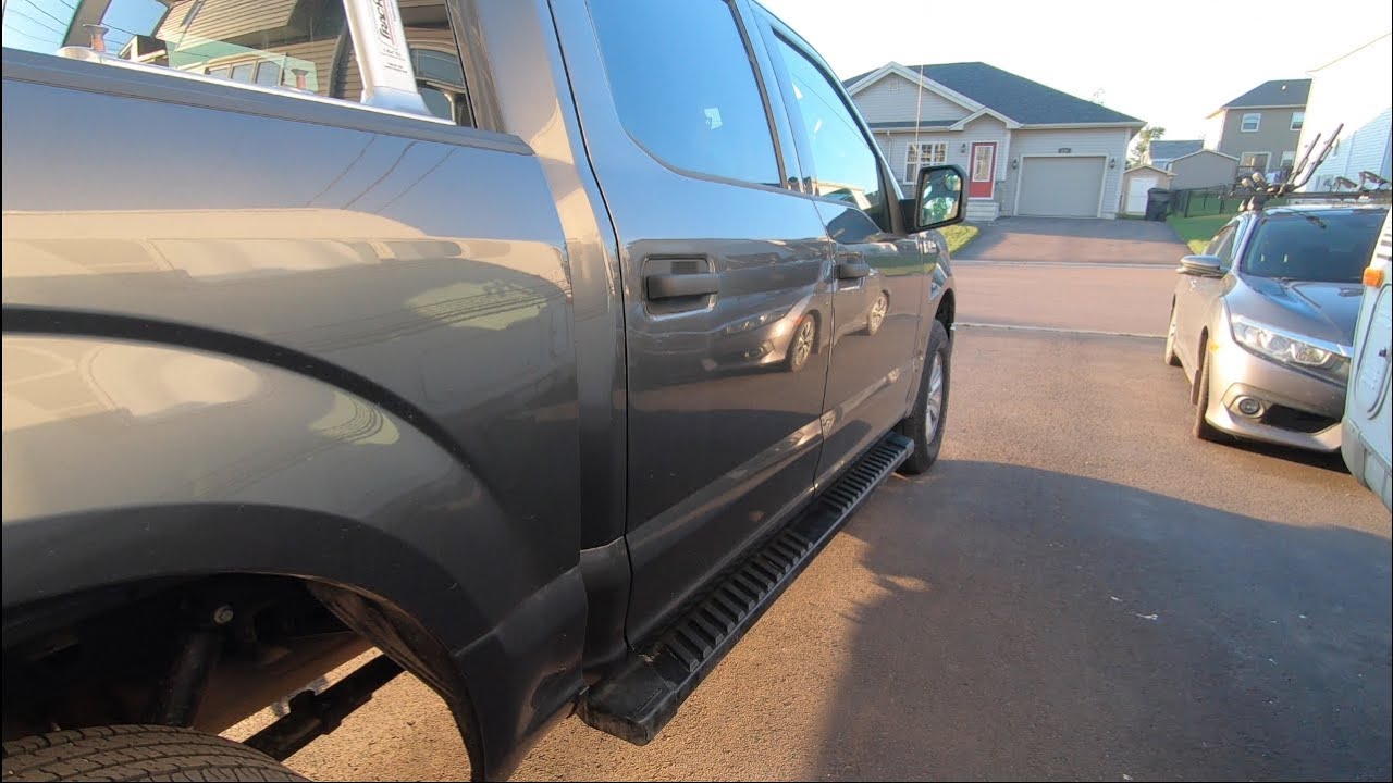 Installing Ford OEM running boards on F150