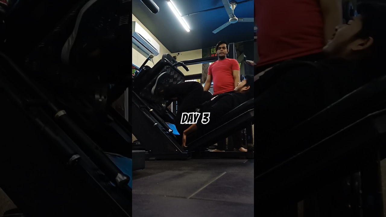 Muscle building Day 3 💯😈| fitwithme | 