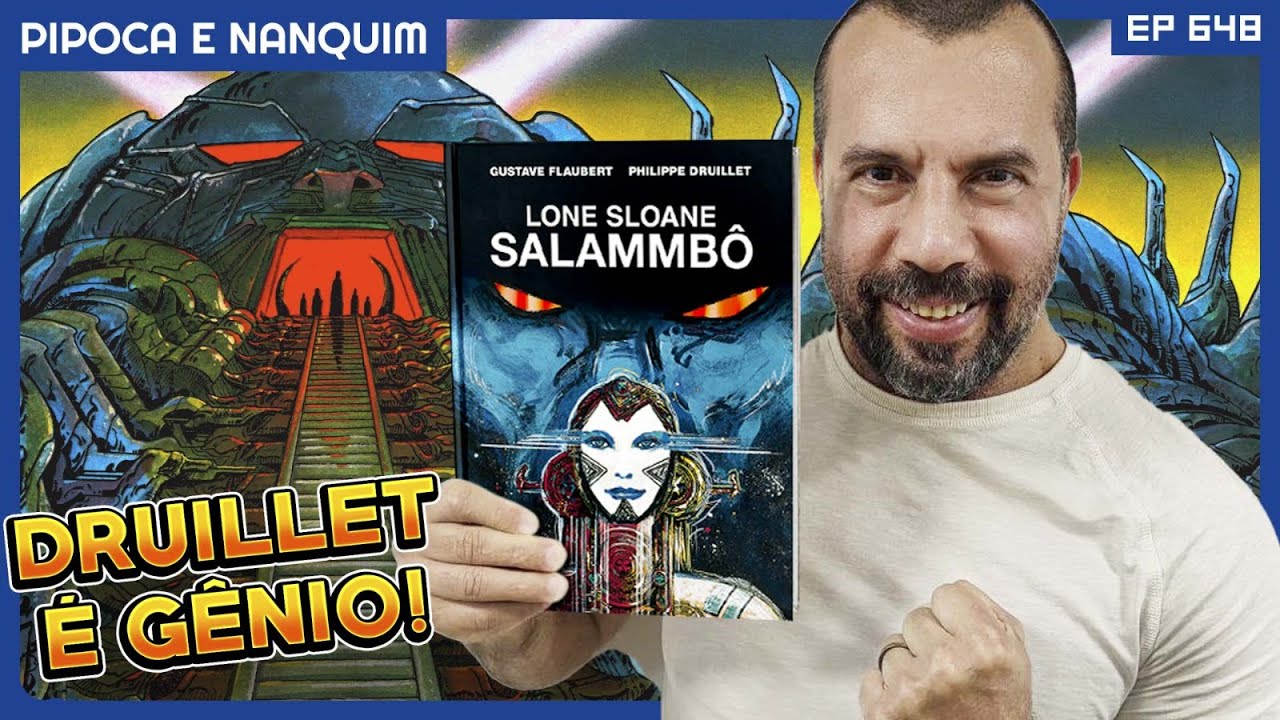 SALAMMB&Ocirc;: Cl&aacute;ssico da literatura recriado pelo mestre das HQs de fic&ccedil;&atilde;o cient&iacute;fica! 