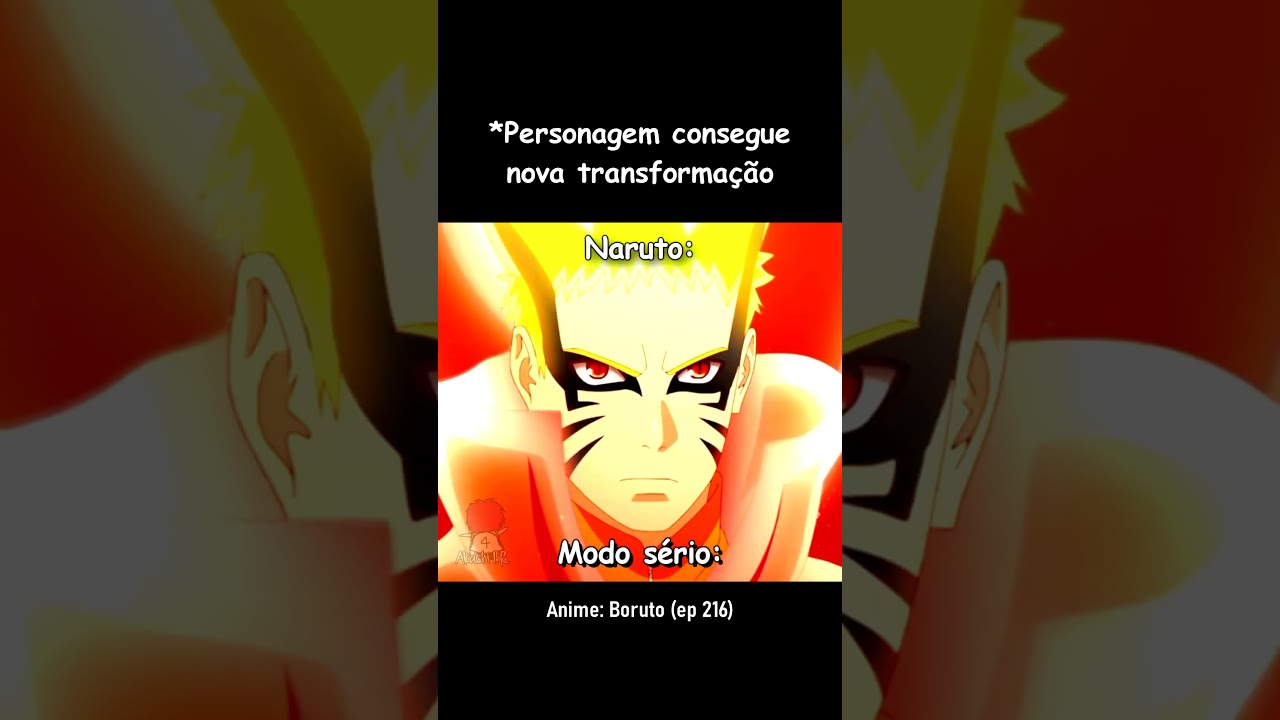 QUANDO O PERSONAGEM CONSEGUE NOVA TRANSFORMA&Ccedil;&Atilde;O
