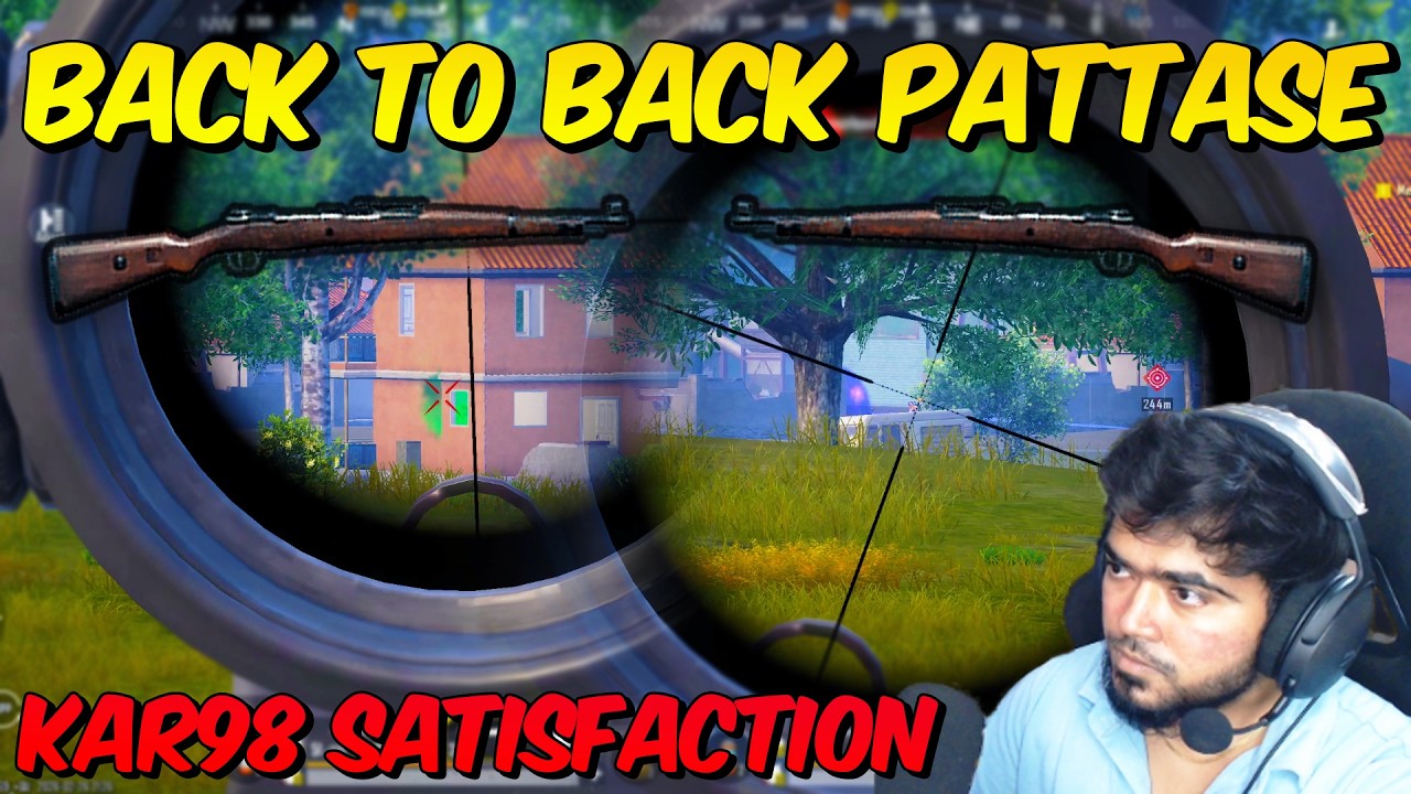 Kar98 Sniper Lovers Must Watch - Back to Back ting ting😍