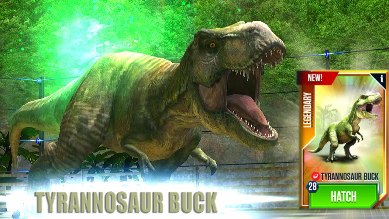 NEW TYRANNOSAUR BUCK MAX LEVEL 40 | HT GAME