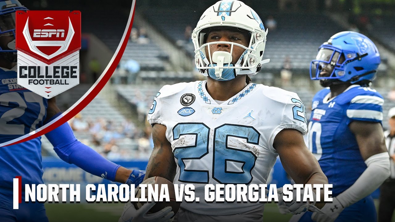 North Carolina Tar Heels vs. Georgia State Panthers | Full Game Highlights