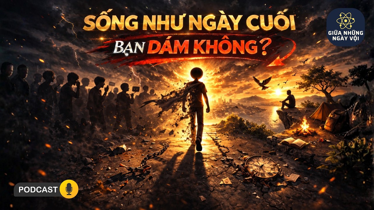 SỐNG NHƯ THỂ NGÀY CUỐI: CÁCH DUY NHẤT ĐỂ NGỪNG SỢ HÃI THIÊN HẠ VÀ LÀM CHỦ ĐỜI MÌNH