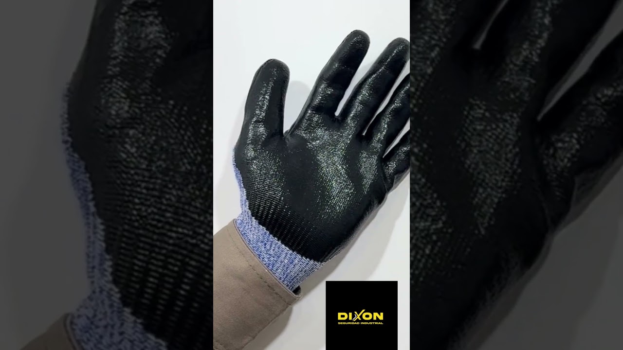 Guante Tejido sin costura SPI SHIELD anticorte recubierto en Nitrilo DX DIXON Seguridad Industrial