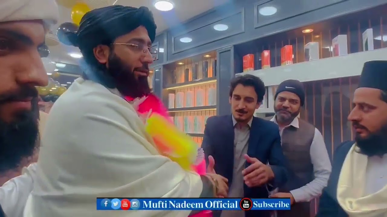 مردان میں افتتاح حضرت مولانا مفتی محمد ندیم المحمودی صاحب حفظہ اللہ 
