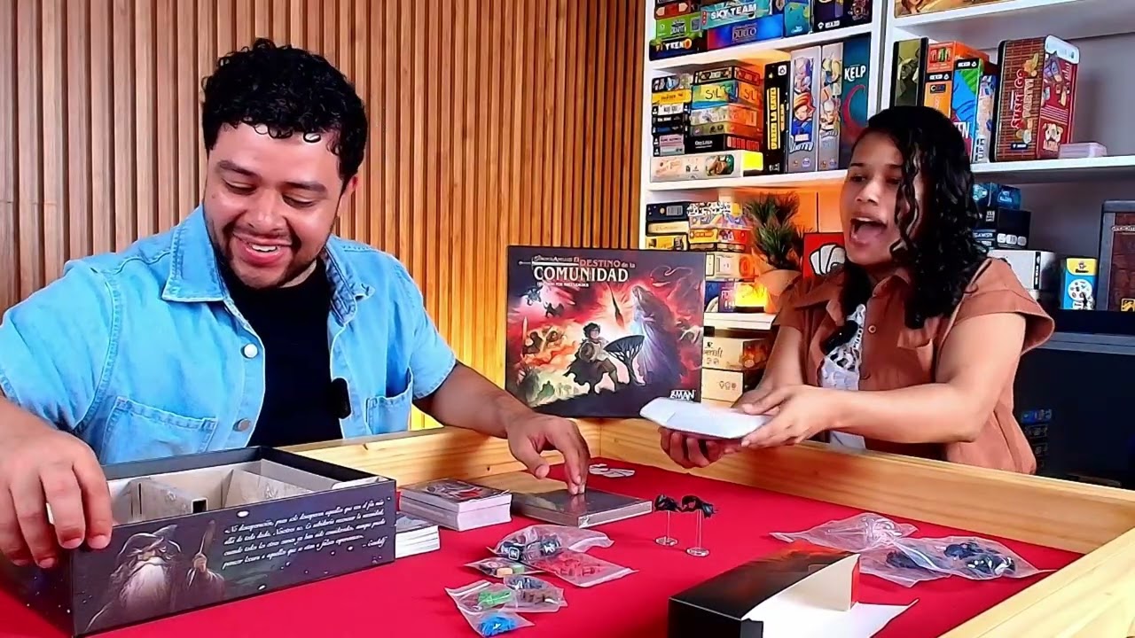 LOTR Destino de la Comunidad Unboxing - Juego de Mesa