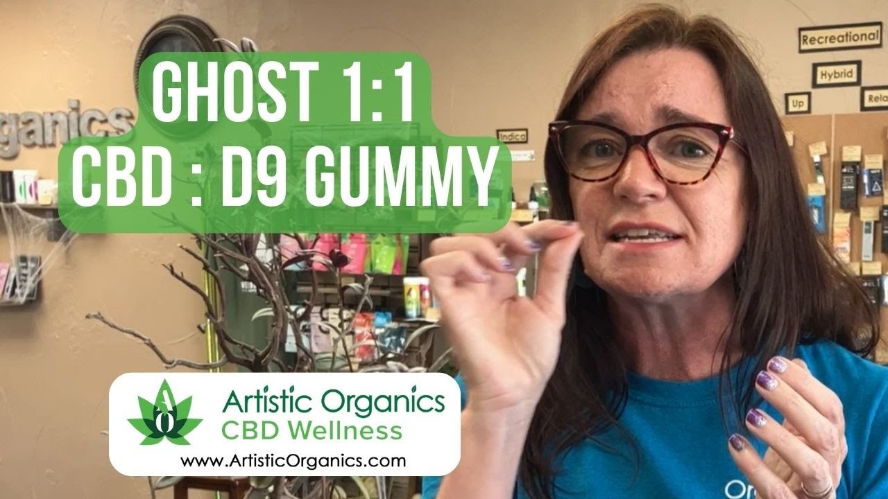 Product Review: ghost. 1:1 CBD:D9 Gummy
