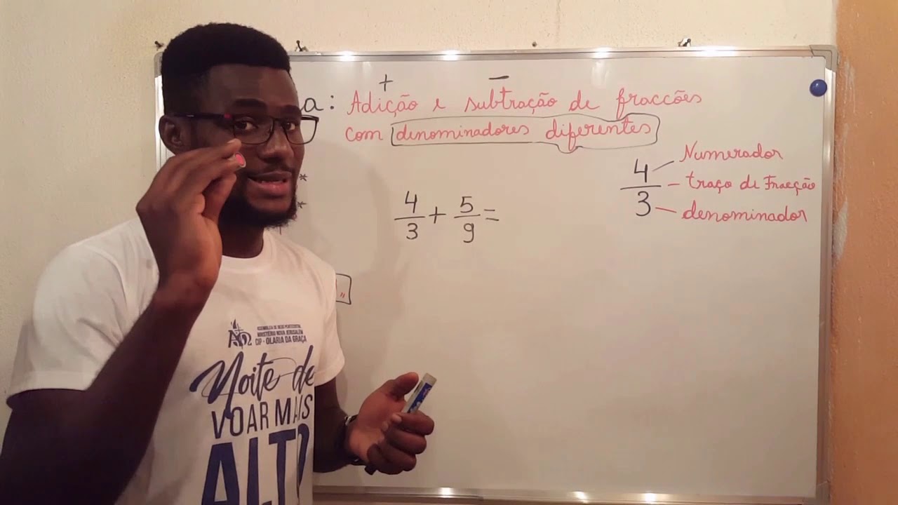 Adição e subtração de frações