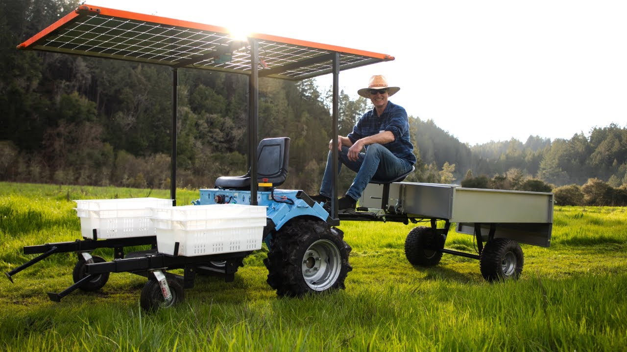 Introducing the first Electric Two Wheel Tractor