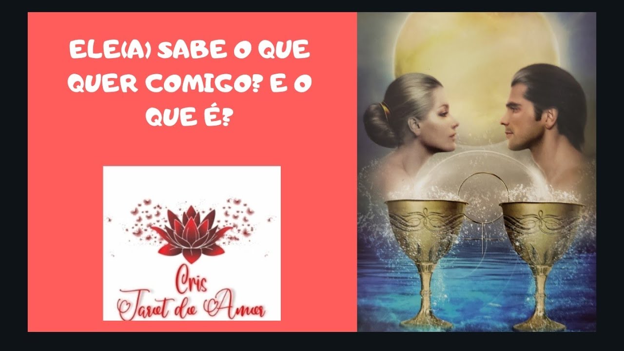 ❤❤ELE(A) SABE O QUE QUER COMIGO? E O QUE É? ❤Consultas pelo site: www.cristarotdoamor.com